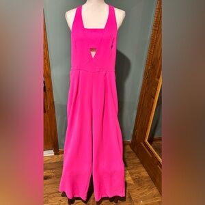 Skies Are Blue Hot Pink Jumpsuit Pantsuit